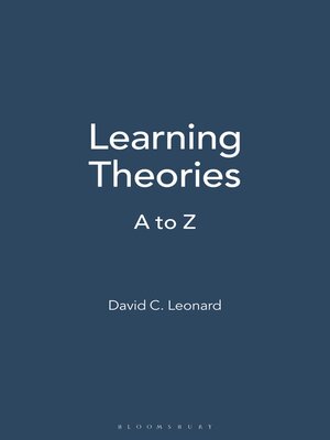 cover image of Learning Theories